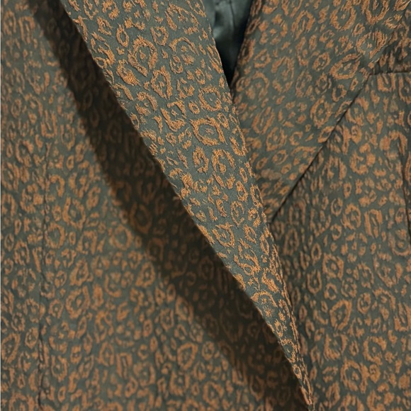 Hutch Dark Brown Patterned Blazer - Picture 7 of 8